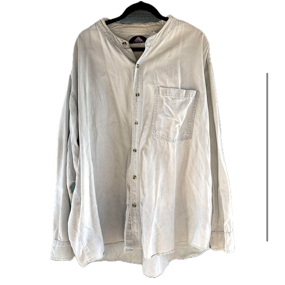 Vintage Topman Classic Long-Sleeve Button-Up Shirt – 80s/90s Era